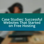 Case Studies: Successful Websites That Started on Free Hosting