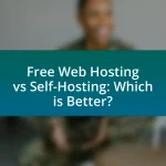 Free Web Hosting vs Self-Hosting: Which is Better?