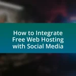 How to Integrate Free Web Hosting with Social Media