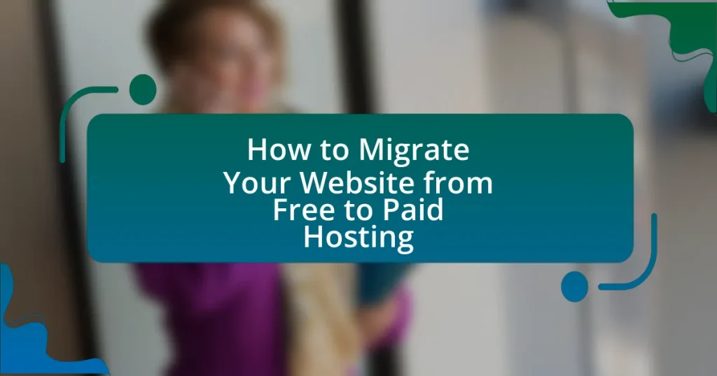 How to Migrate Your Website from Free to Paid Hosting
