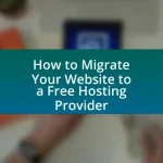 How to Migrate Your Website to a Free Hosting Provider