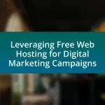 Leveraging Free Web Hosting for Digital Marketing Campaigns